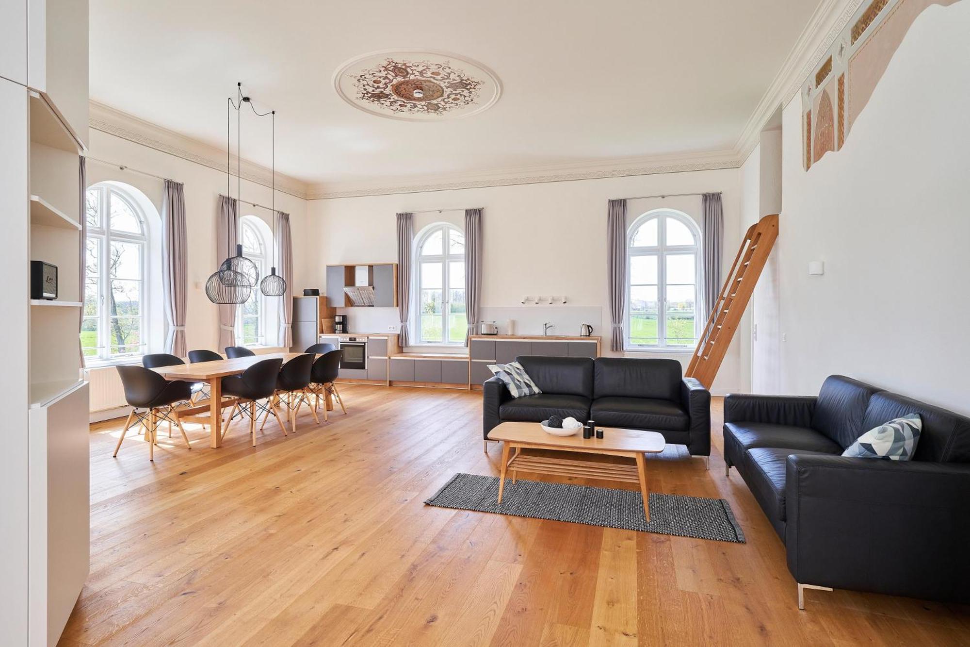 Ferienwohnungen Herrenhaus Gut Oestergaard Steinberg  エクステリア 写真